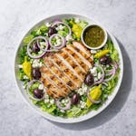 Greek Salad with Grilled Chicken