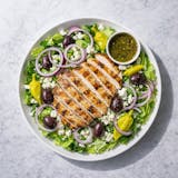 Greek Salad with Grilled Chicken