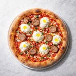 Meatball & Ricotta Pizza