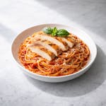 Spaghetti with 6 oz Chicken