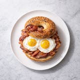 Bagel & Egg & Meat Breakfast 