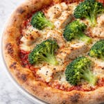 Grilled Chicken Broccoli Pizza 