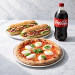 One Large Plain Pizza, Two Hoagies, One 2 Liter Soda Special 