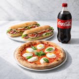 One Large Plain Pizza, Two Hoagies, One 2 Liter Soda Special 