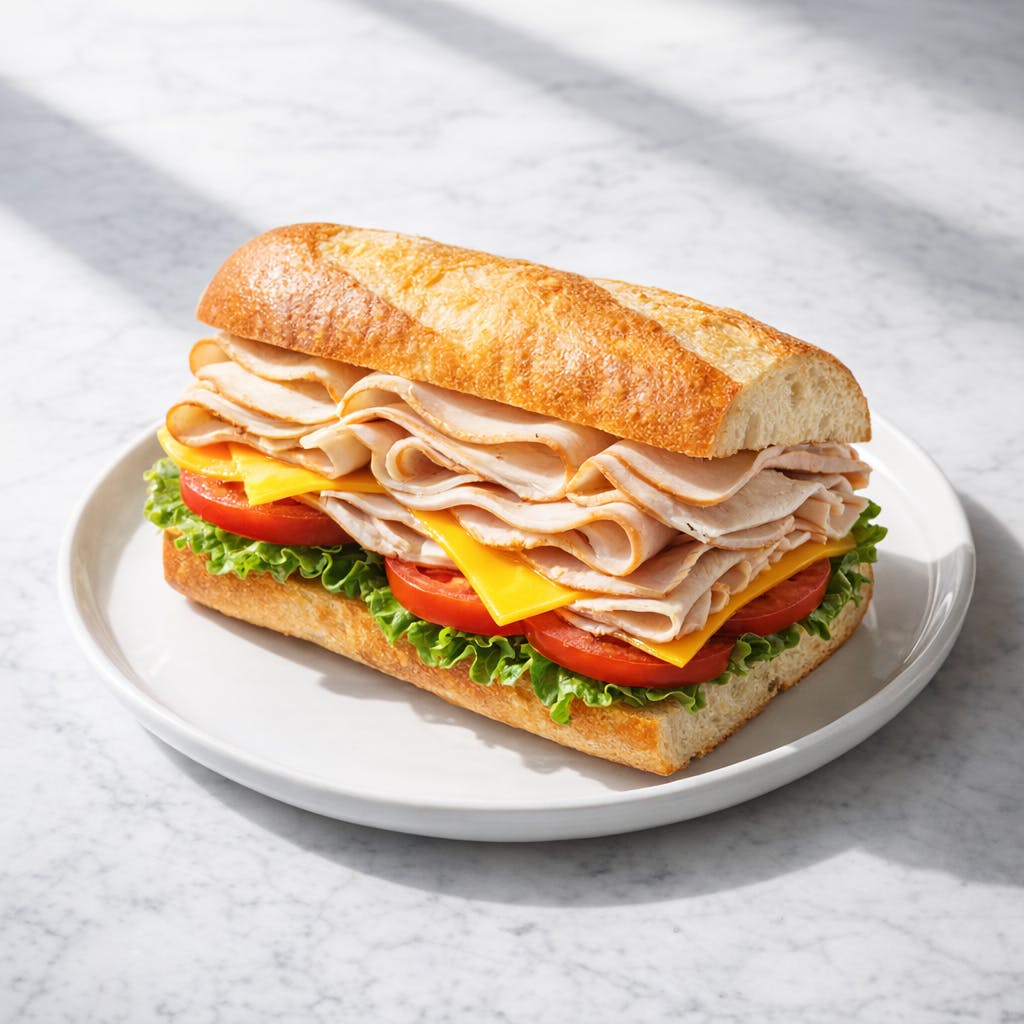 Turkey & Cheese Sandwich