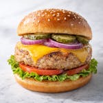 Turkey Cheeseburger 