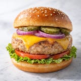 Turkey Cheeseburger 