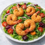 Fried Jumbo Shrimp Salad 