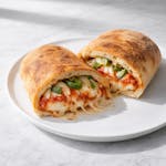 Green Peppers & Onions Stromboli 