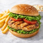 Grilled Chicken Deluxe Burger 