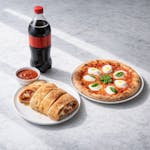 Large Stromboli, One Large Plain Pizza, One 2 Liter Soda Special 