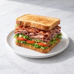 Roast Beef Club Sandwich 