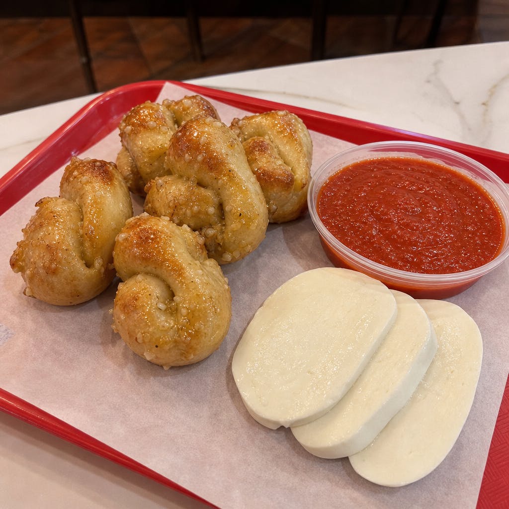 6. Cheesy Garlic Knots