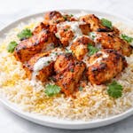 Chicken Tikka over Rice