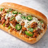 Indian Cheesesteak Sandwich