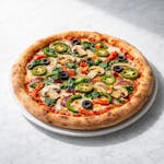 Indian Vegetables Pizza