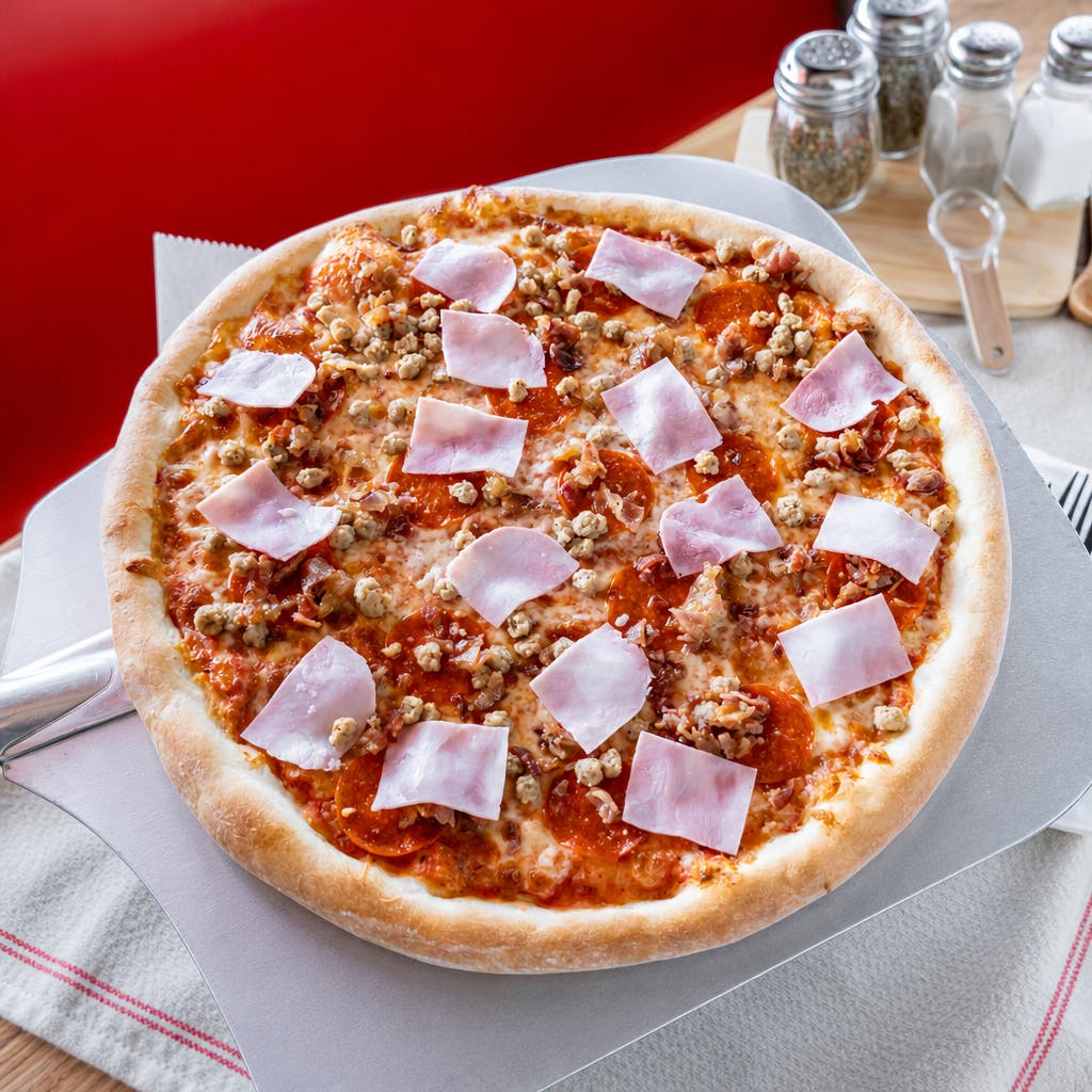 All Meat Combo Pizza