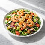 Grilled Shrimp Garden Salad 