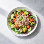 Homemade Tuna Garden Salad 