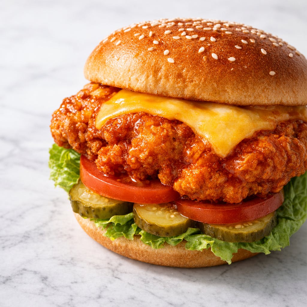 Buffalo Chicken Burger