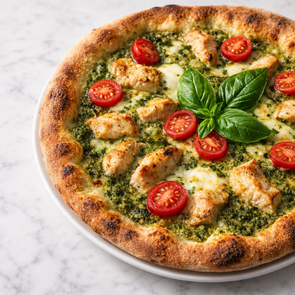 Chicken Pesto Pizza