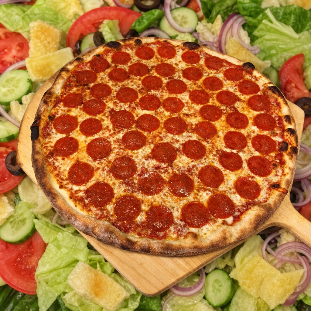 Plain Cheese Pizza with One Topping