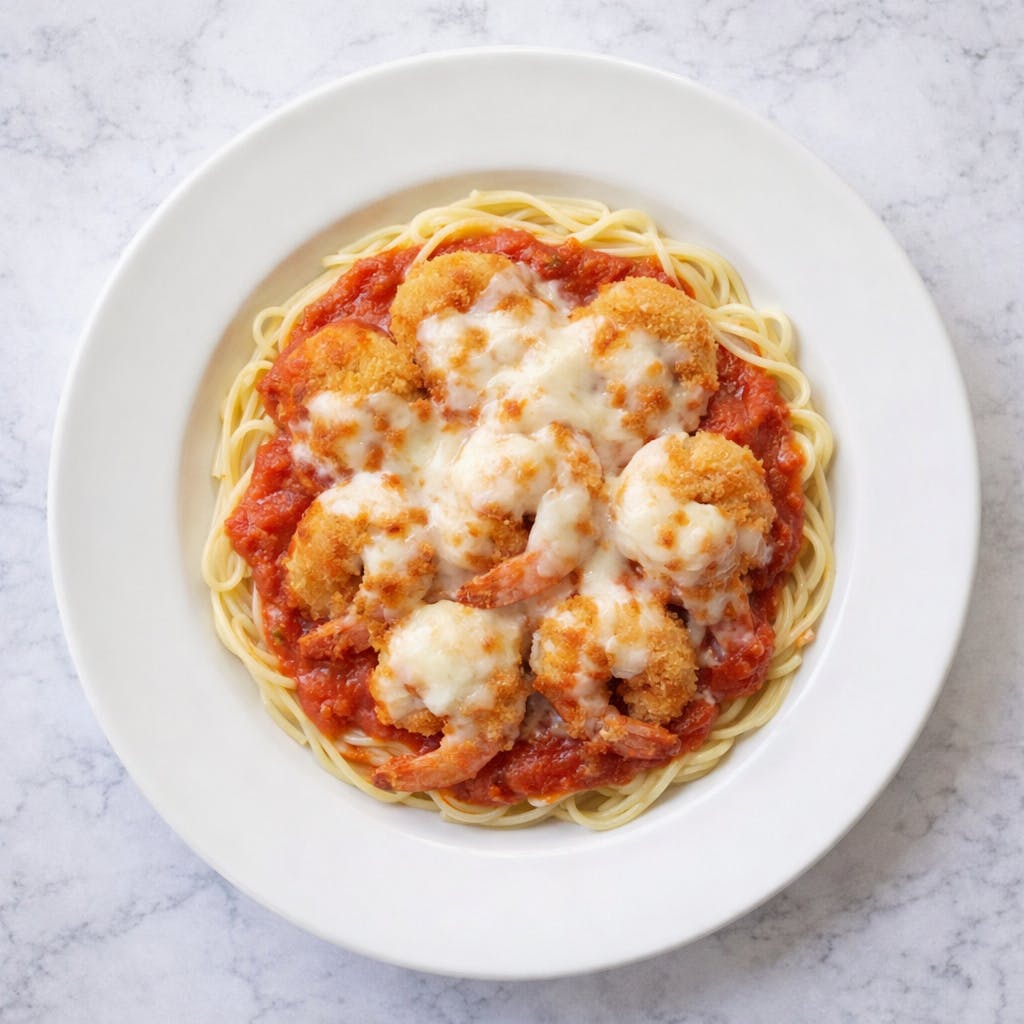 Gamberoni Parmigiana