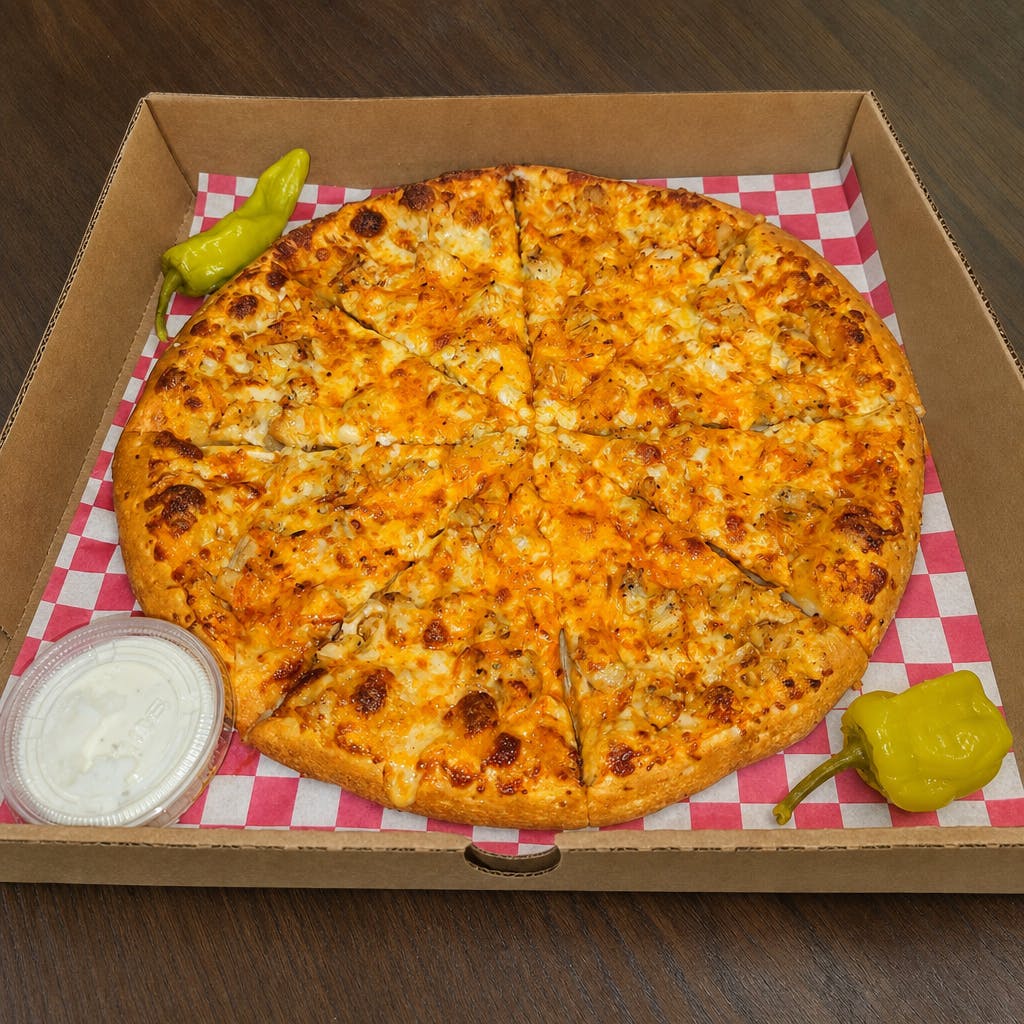 5. Buffalo Chicken Pizza