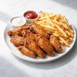 Whole Wings Dinner with Fries
