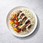 Beef Kabob Rice Bowl