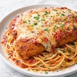 Chicken Parmesan with Pasta