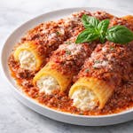 Manicotti with Meat Sauce