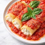 Manicotti with Tomato Sauce
