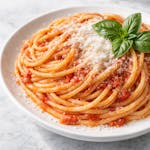 Spaghetti with One Topping Tuesday, Wednesday & Sunday Special