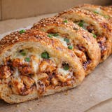 BBQ chicken stuffed bread
