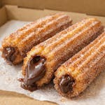 Chocolate filled churros