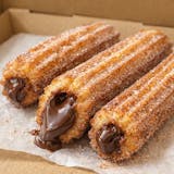 Chocolate filled churros