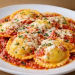 Kids cheese ravioli