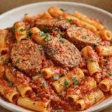 Pasta with Tomato Sauce & Sausage