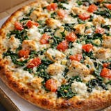 Gluten-Free Chicken Florentine Pizza