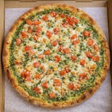 Gluten-Free Pesto Pizza