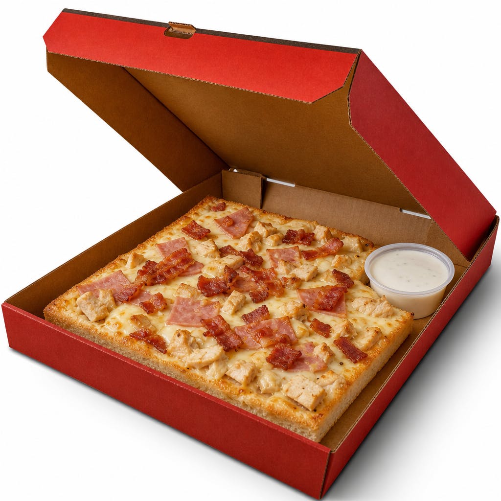 Chicken Club Squarebolis (half)