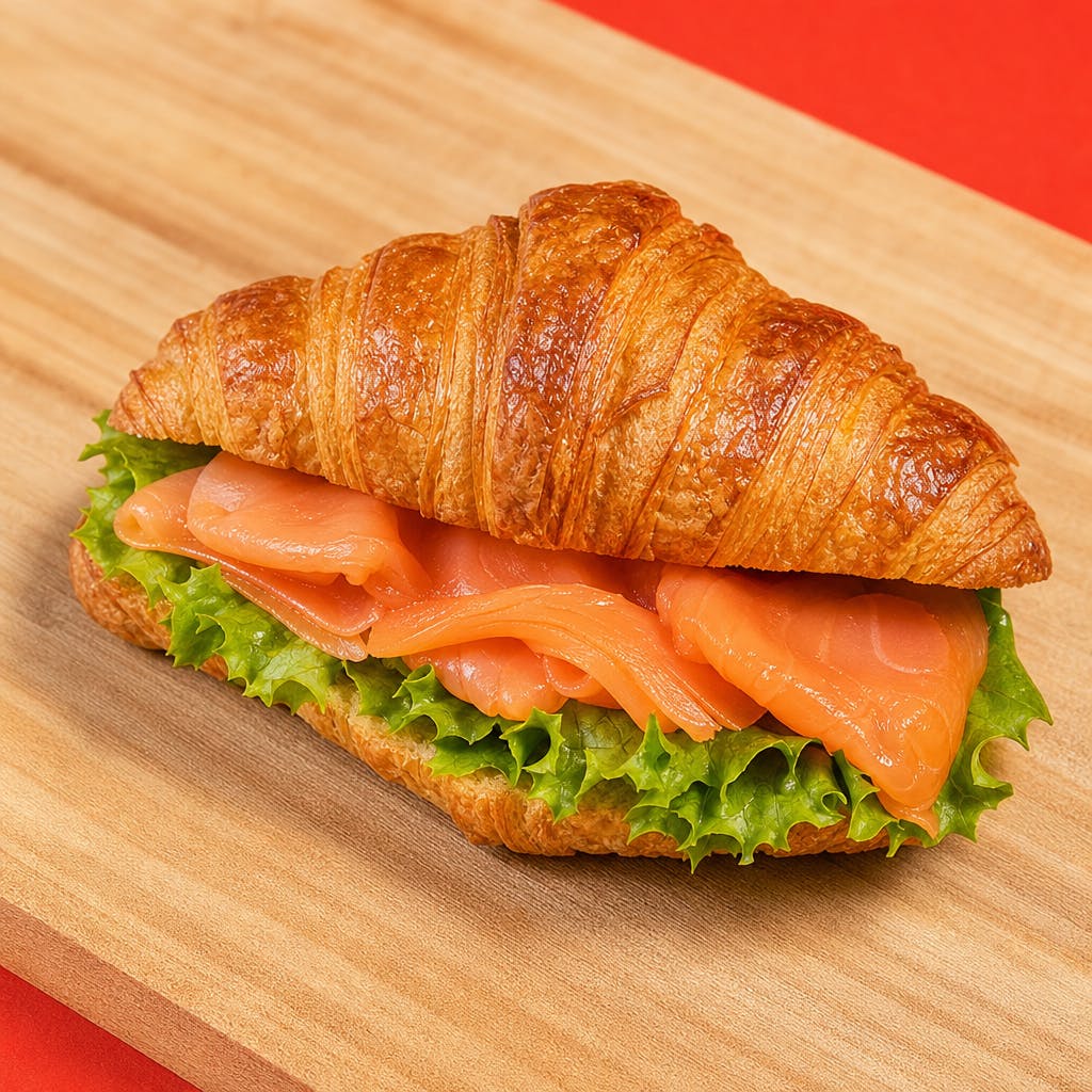 Smoked Salmon Croissant