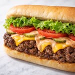 Cheeseburger Sub