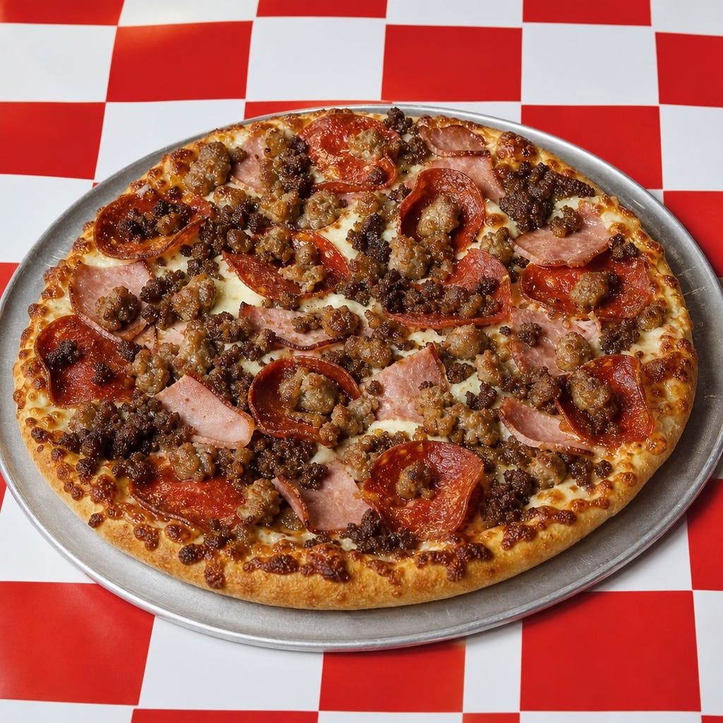 Firehouse all Meat Pizza