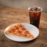 Any Pizza Slice & 20 oz. Beverage