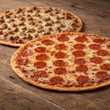 Two Large 16” Thin Crust 1-Topping Pizzas Saturday Special