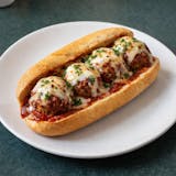 Meatball Parmigiana Sub