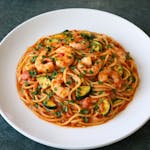 Gamberi e Zucchini Pasta