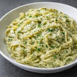 Classic Pasta with Pesto Cream Sauce